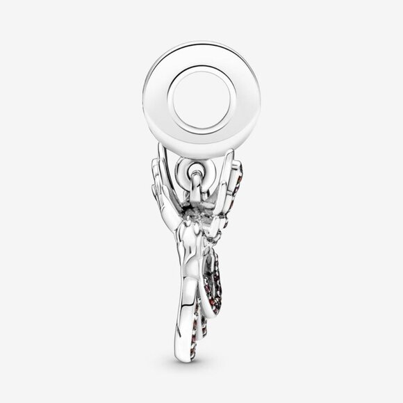 🌺Pandora Mythical Phoenix Dangle Sterling Silver Charm For Pandora Bracelets - Picture 2 of 8